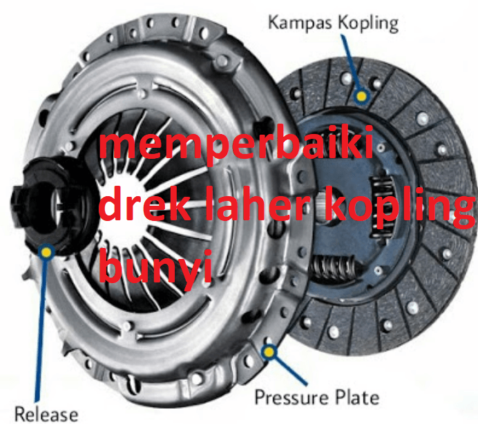 memperbaiki drek laher kopling bunyi