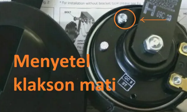 Klakson Mati atau Sember Bisa Hidup Lagi Pakai Cara Ini 2