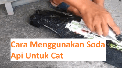 Cara Menggunakan Soda Api Untuk Mengupas Cat