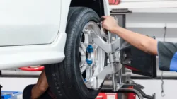 Cara spooring menggunakan benang & meteran