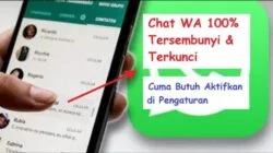 cara menyembunyikan pesan chat whatsapp