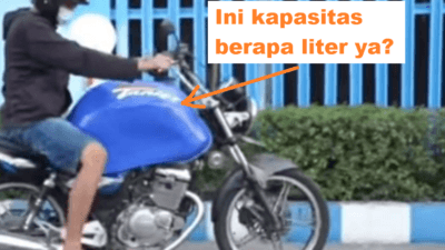 Kapasitas Tangki Motor Honda Yamaha Suzuki Kawasaki Vespa Lengkap