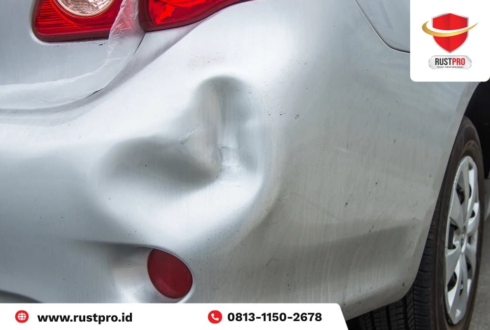 Cara memperbaiki body mobil penyok 1