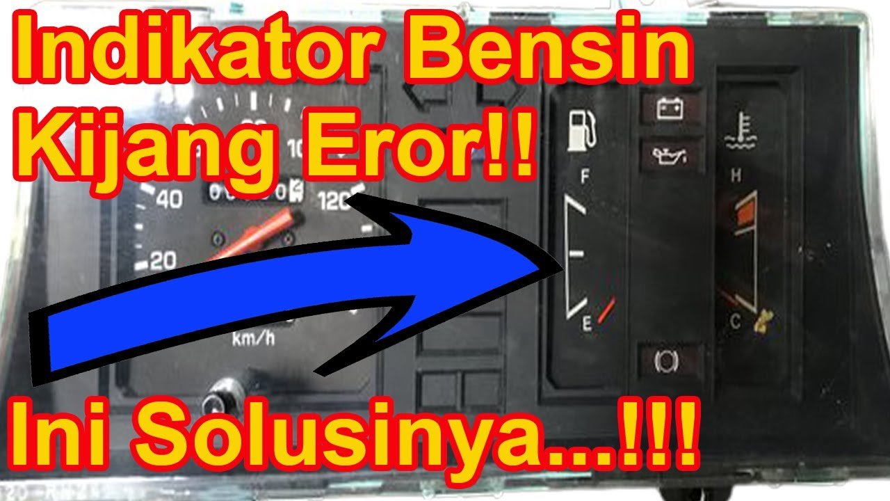 Cara memperbaiki indikator bensin mobil 1